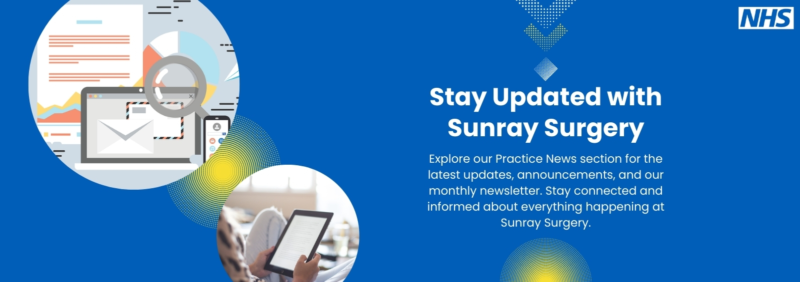 Stay updated with Sunray Surgery